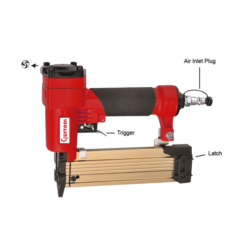 Ga. 23 Air Pin Nailer, 0.63mm Pneumatic Nailer Gun, 1-3/8&quot; Air Pin Nailer Professional Headless Pin Nail Gun, Pneumatic Nail Gun Gdy-P635