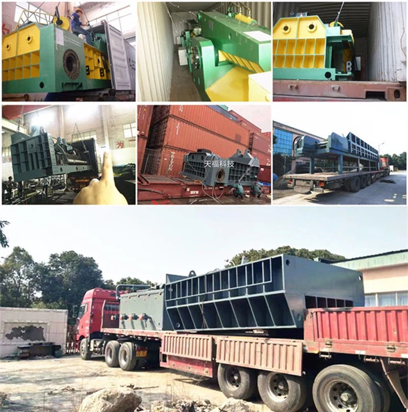 TF Hydraulic Waste Scrap Metal Cutting Recycling Alligator Shear