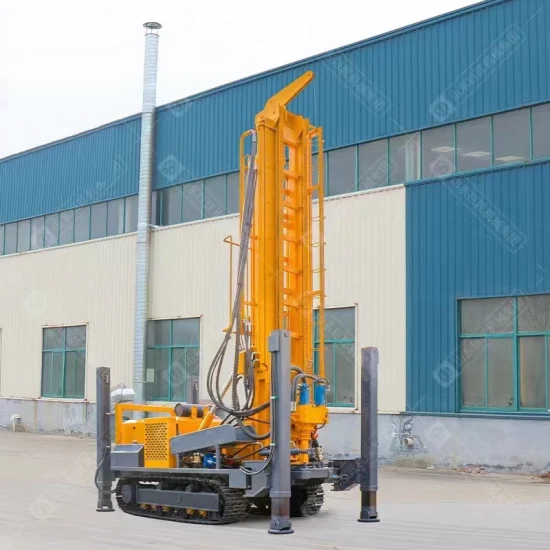 Diamond Miningwell 350 Meters Water Well Drilling Rig Truck Mounted Drill with Air Compressor Borewell Rig