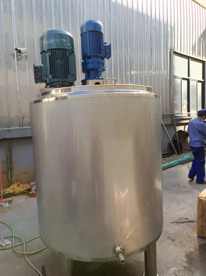 Best Price Stainless Steel Jacket Insulated Heating Liquid Paint Mixing Tank Price